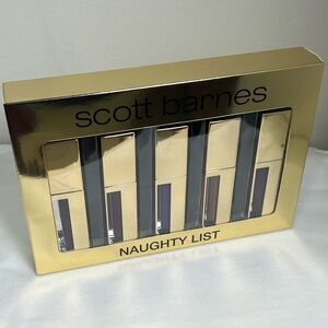 Scott Barnes Naughty List Lip Gloss Set 5 pcs NEW